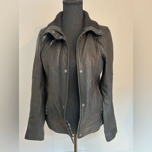 Cole Haan Leather Jacket Size M